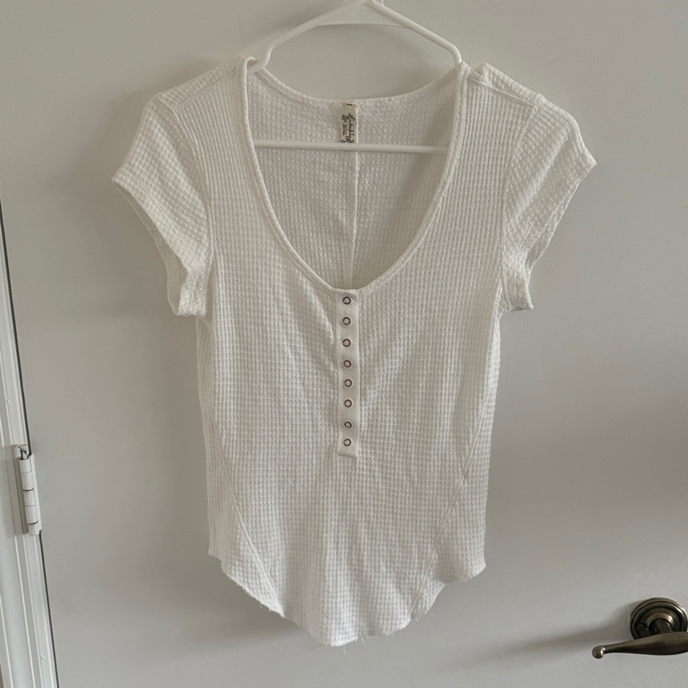 Free people intimately Henley top